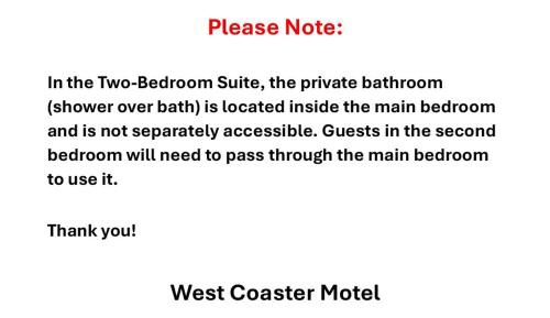 Two Bedroom Suite – Top Floor