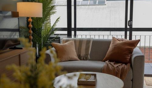 One-Bedroom Apartment with Balcony and City View