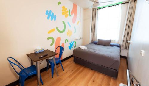Double Room with Private Bathroom (Ages 18 plus)