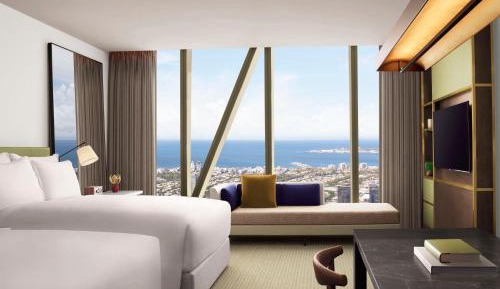 Premier Club, Bay View, 2 Double Bed, Half-Board, Club Access