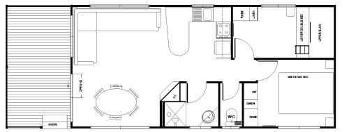 Riverfront Executive Cabin 5 Berth