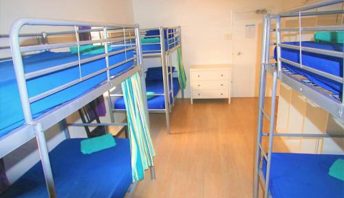 Bed in 6-Bed Mixed Dormitory Room with Shared Bathroom (age 18-36 years)