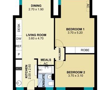 Two-Bedroom Apartment
