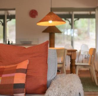 Naturaliste Ski Chalet | Tranquil & Organic Forest Retreat - Balcony and Sunsets