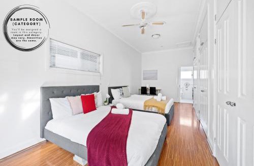 Lidcombe House | Quadruple Ensuite Room - Nearby Stations & Shops