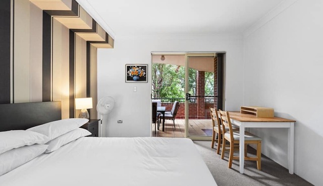 Bright Marrickville Flat with Balcony & Parking