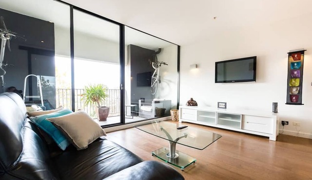 Southside St Kilda with Balcony and Parking