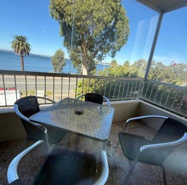 Blue Boat House View