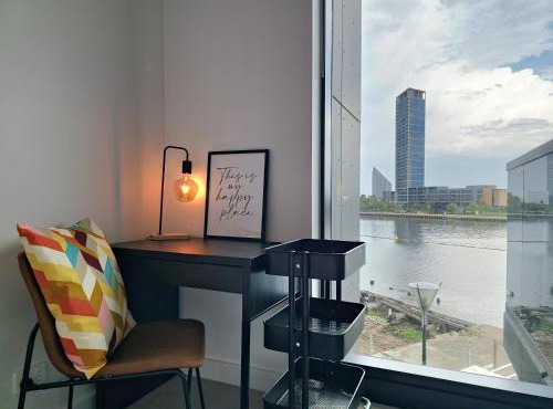 Relaxing Riverfront Retreat with Study with Pool Gym