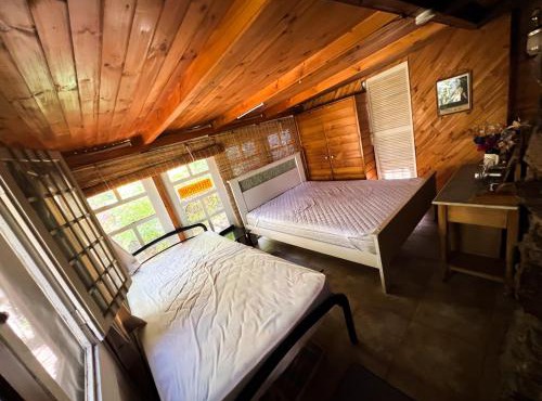 Rustic miners cabin
